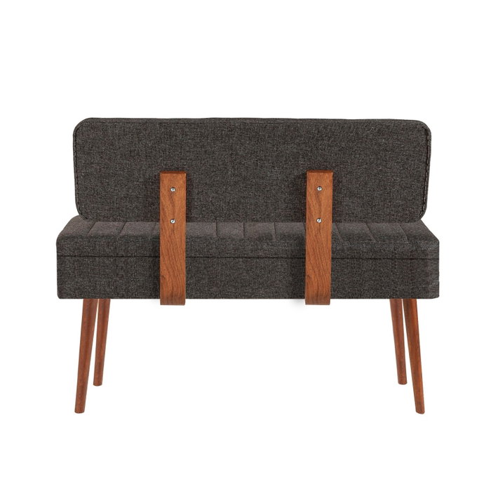 Hanah Home Banco 1053 - 1 Anthracite y Nogal
